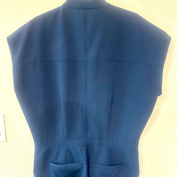 Figs Rafaela Cargo Scrubjumpsuit in Dark Harbor Size M - Picture 5 of 8